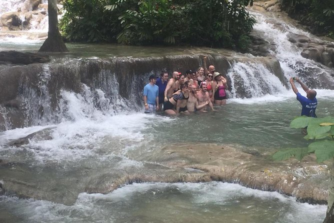 Dunn's River Falls and Tubing Combo Tour from Ocho Rios - Jerk food, Ocho Rios shopping, and free time