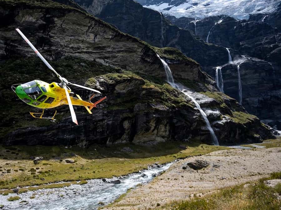 Earnslaw Burn Glacier & Waterfalls | 45 mins from Glenorchy - The Earnslaw Burn Landing