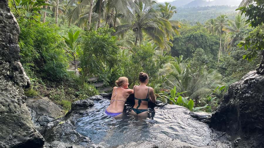 East Bali: Gembleng waterfall, Tenganan and Virgin beach - Gembleng Waterfall and its small jungle pool