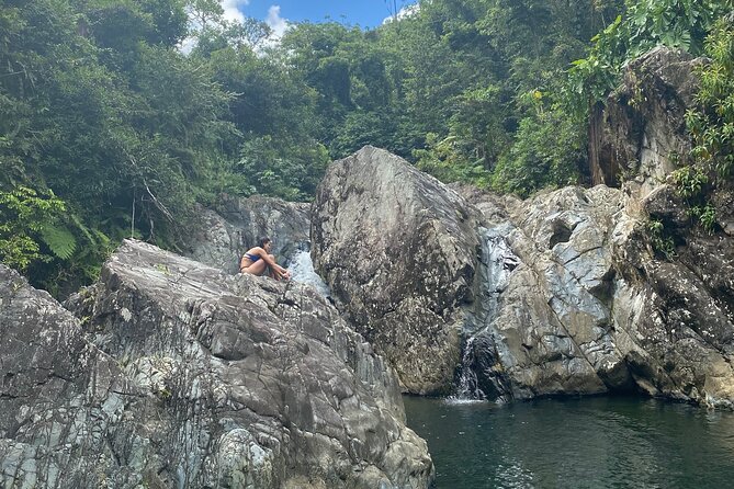 El Yunque Hike Adventure to Las Tinajas Waterfall from Fajardo - Hiking through the Tinajas rainforest