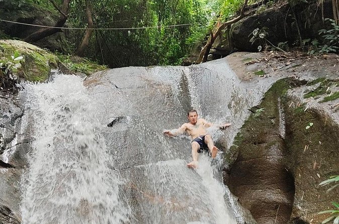 Elephant Experience and Hidden Jungle Waterfall Chiang Mai - Thai food at a village restaurant