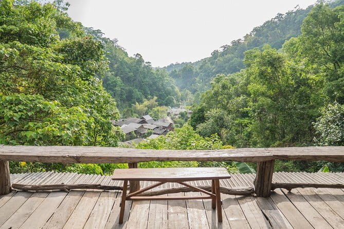 Elephant Sanctuary + Waterfall + Bamboo Rafting One Day Trip - Bamboo rafting on the Mae Wang stream