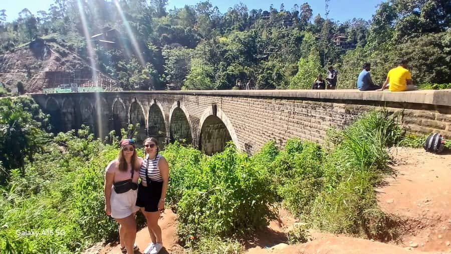 ELLA Lipton Seat Tea Test & Pluck 9Arch, Waterfalls, & Lunch - Nine Arches Bridge is the classic photo stop
