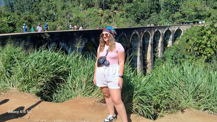 ELLA Lipton Seat Tea Test & Pluck 9Arch, Waterfalls, & Lunch - Ravana Falls adds a quick burst of water and legend
