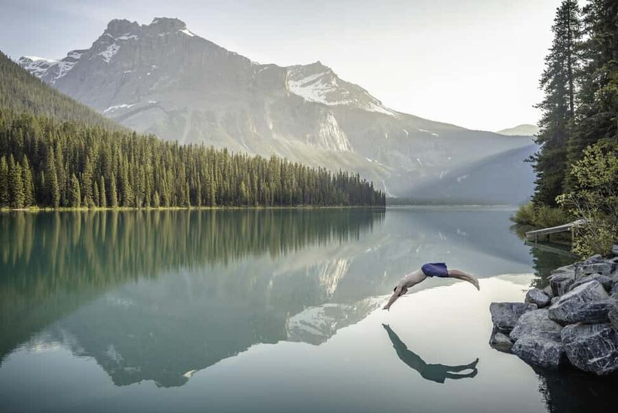 Emerald Lake, Louise, Takakkaw Falls, Johnston Canyon & More - Emerald Lake and the quieter lodge setting