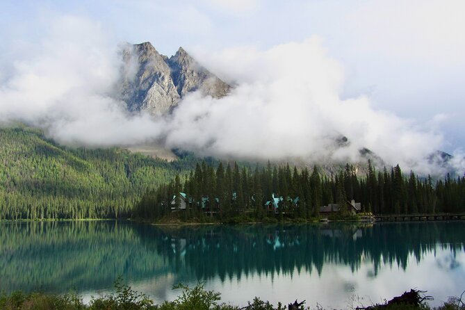 Emerald Lake, Takakkaw Falls & Canadian Rockies Hidden Gems - Natural Bridge and the force of the Kicking Horse River