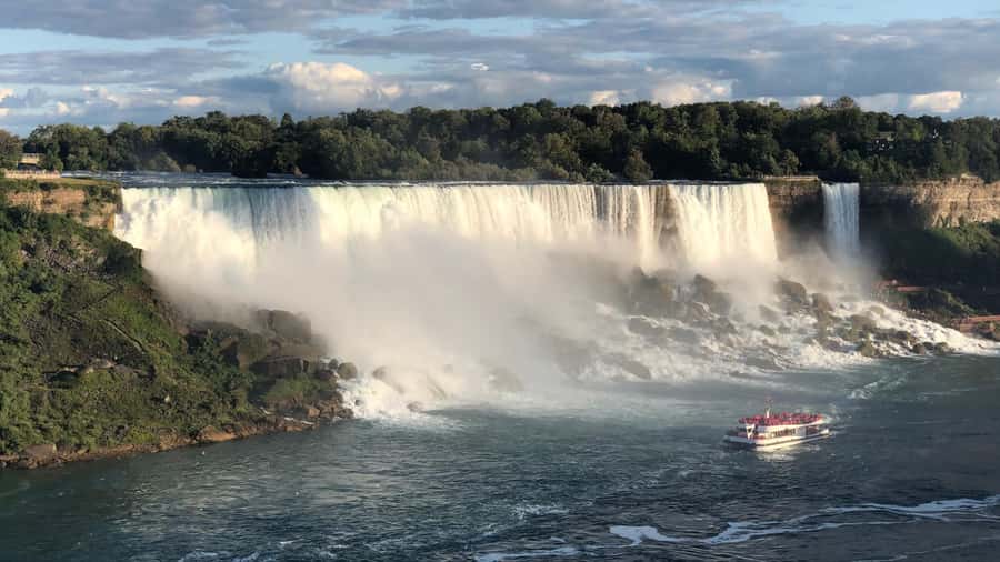 Epic Niagara Falls Private Tour w/ Tower, Journey & Boat - Dufferin Islands begins the scenic route