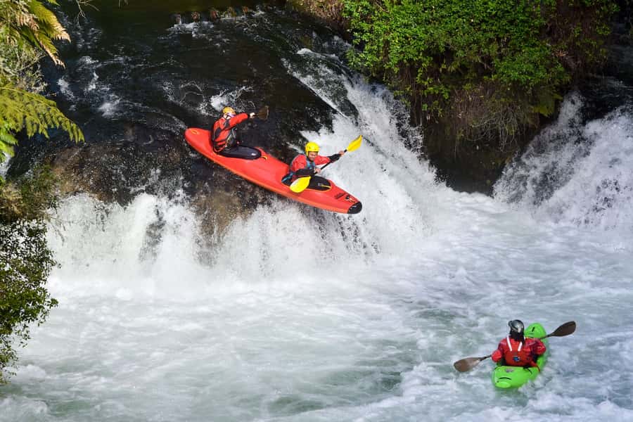 Epic Tandem Kayak Tour down the Kaituna River Waterfalls - Why this Kaituna River trip feels different