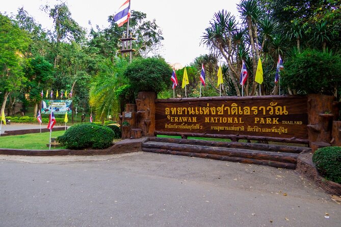 Erawan Waterfall and Elephant care from Bangkok -Private Tour - Meeting Rescued Elephants in the Morning