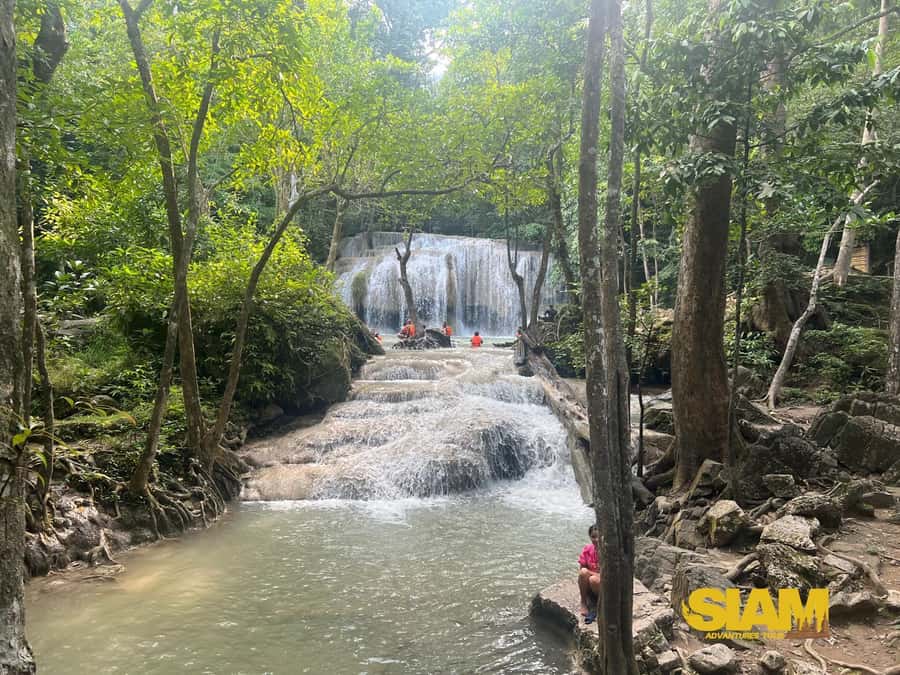 Erawan Waterfall, River Kwai & Railway Tour : From Bangkok - Key points at a glance