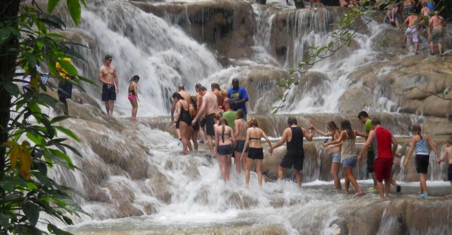 Falmouth: Dunn’s River Falls & Bamboo Beach Club VIP Access - Entertainment, music, and the beach-club mood