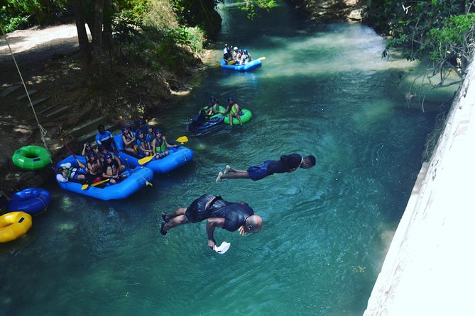 Falmouth Waterfalls Rafting and Beach Adventure - Finishing at Bengal Bay