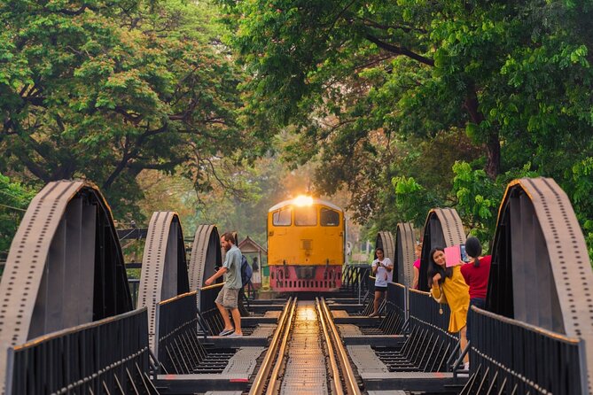 Floating and Railway Market (Optional Waterfall): Private Tour - The optional Erawan Falls route adds beauty and fatigue