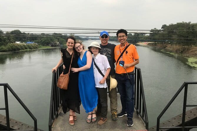 Floating and Railway Markets and Erawan Waterfall (Group Tour) - Starting at 6:00 a.m. in central Bangkok
