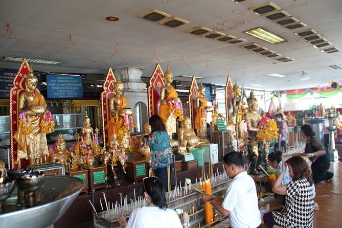 Floating & Railway Markets and Erawan Waterfall [Optional Luxury] - Walking Beside the River Khwae Bridge