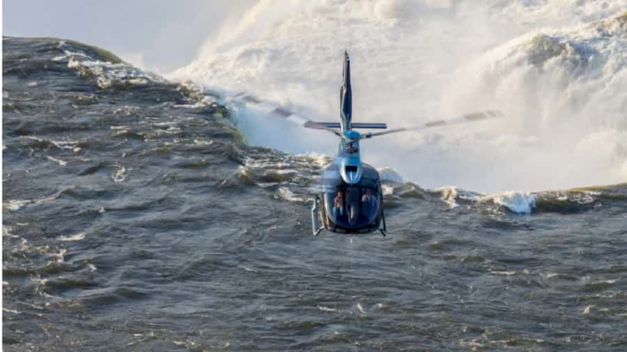 Foz do Iguaçu: Helicopter Flight over the Iguassu Falls - What happens at the helipad
