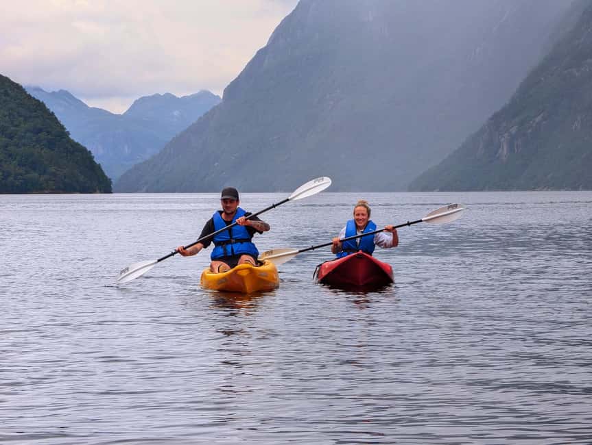 Frafjord Paddling & Månafossen Waterfall Hike Stavanger - The short, steep walk to Månafossen
