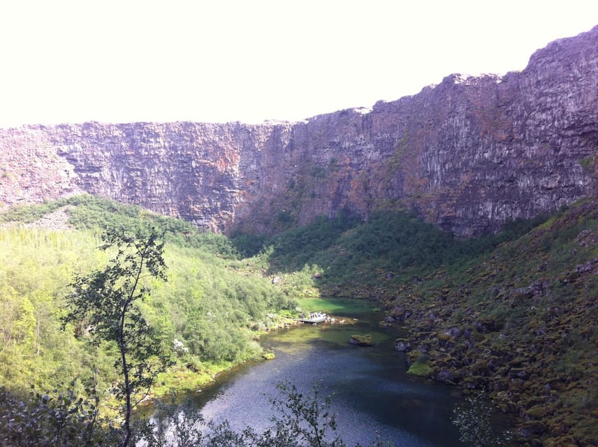 From Akureyri: Diamond Circle Tour with Waterfalls - Skútustaðagígar and the volcanic side of Lake Myvatn