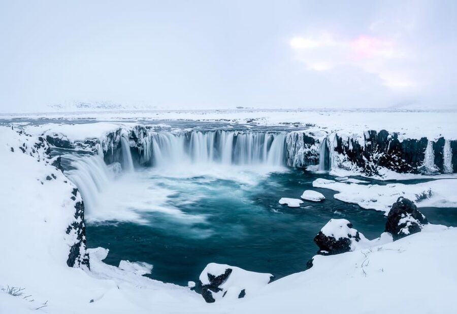 From Akureyri: Goðafoss Waterfall Winter Tour - The 45-minute ride from Akureyri