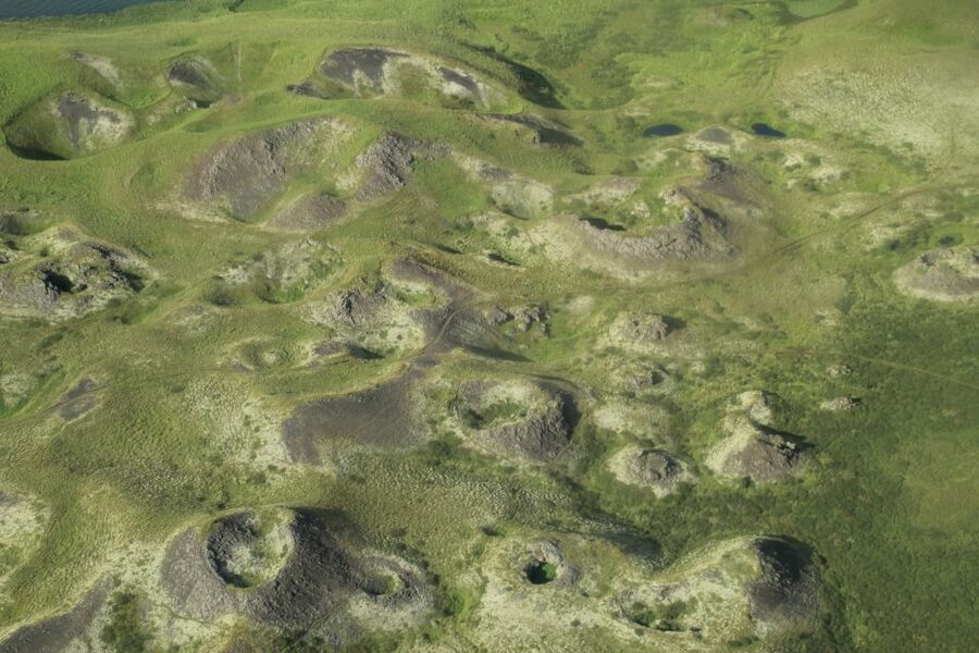 From Akureyri: Myvatn Lake, Craters, & Waterfall Tour - Námaskarð: sulfur, mud pools, and a harsh volcanic setting