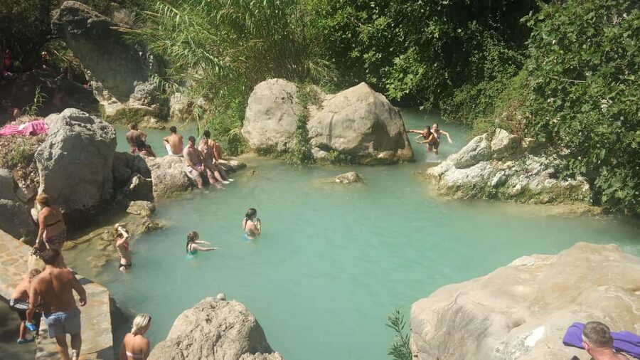 From Alicante and Benidorm: Famous Algar Waterfall Tour (private transport) - Entering Fuente de Algar and following the river