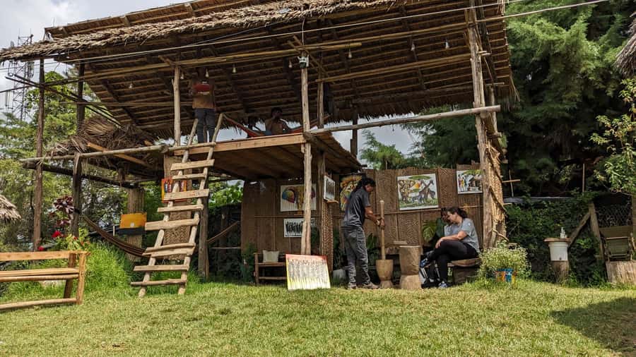 From Arusha: Coffee Farm and Mangalia Waterfalls Tour - The scenic break, banana wine, and mountain views