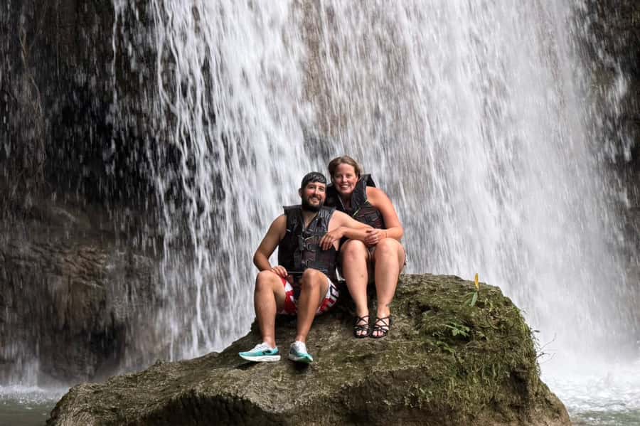 From Bangkok: Erawan Waterfall & Kanchanaburi Private Tour - Erawan Waterfall and the seven-level walk