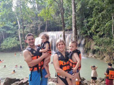 Kanchanaburi, River Kwai and Erawan Waterfall