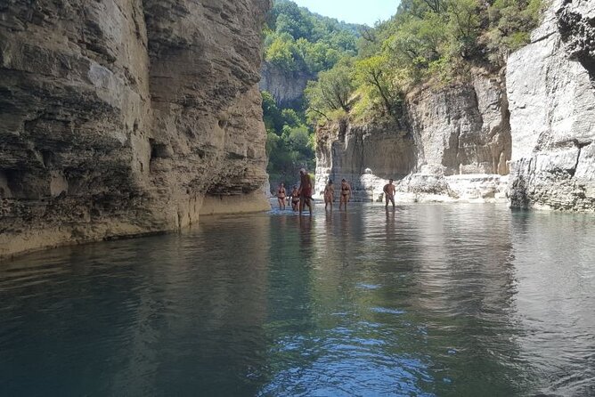 From Berat exploring Bogova waterfall & Osumi canyon - What the $84.10 price buys you