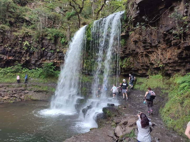 From Cardiff: Guided Hike to 8 Waterfalls in Brecon Beacons - Pontneddfechan and the start of the waterfall route