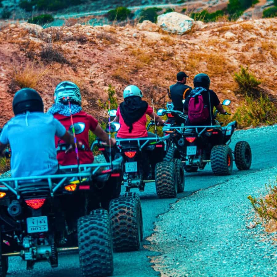From Chefchaouen: ATV-Quad Guided Tour to Akchour Waterfall - The mountain views and photo stops