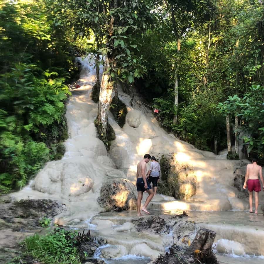 From Chiang Mai: Temples, Sticky Waterfall, and Orchid Farm - Wat Pha Lat, the quiet first stop