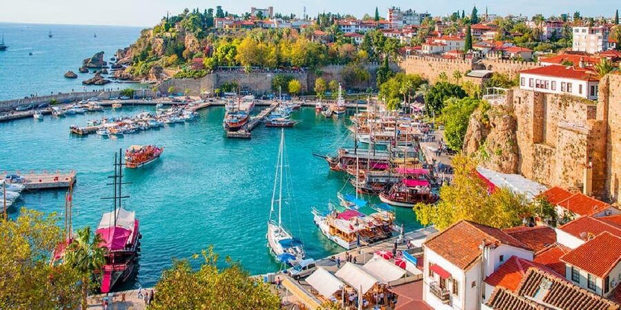 From city of Side: Antalya Old City and Waterfall Day Trip - Hotel pickup from Side and the road to Antalya