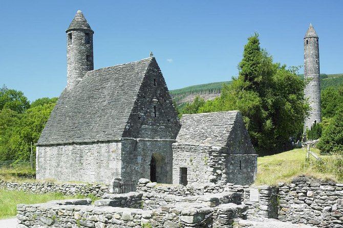 From Dublin: Wicklow, Glendalough, Waterfall & Sheepdog demo - Powerscourt Waterfall and the first taste of Wicklow