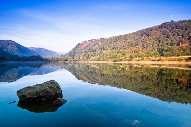 From Dublin: Wicklow, Glendalough, Waterfall & Sheepdog Demo - Powerscourt Waterfall: a scenic first stop
