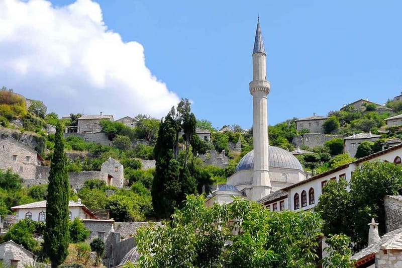 From Dubrovni:Mostar, Kravica Waterfalls, and Kajtaz Tour - The coastal road to Neum and the border