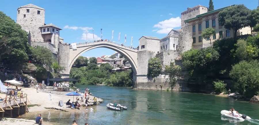 From Dubrovnik: Mostar and Kravica falls Small Group Tour - Mostar and the Old Bridge