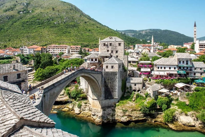 From Dubrovnik: Mostar and Kravice Waterfalls Private Tour - Kravice Waterfalls: green water and a possible swim