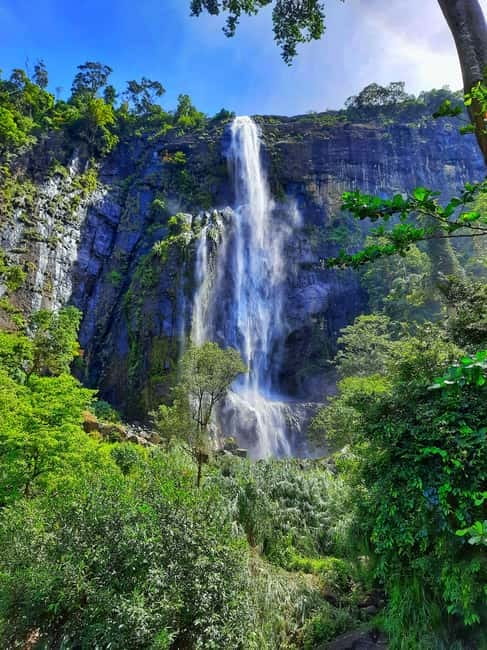 From Ella: Diyaluma Waterfall and Natural Pool Bath Tour - The journey from Ella, Haputale, or Bandarawela