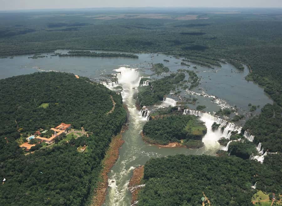 From Foz do Iguaçu: Argentinean Falls Tour with Pickup - The Upper Circuit: broad views over the cascades