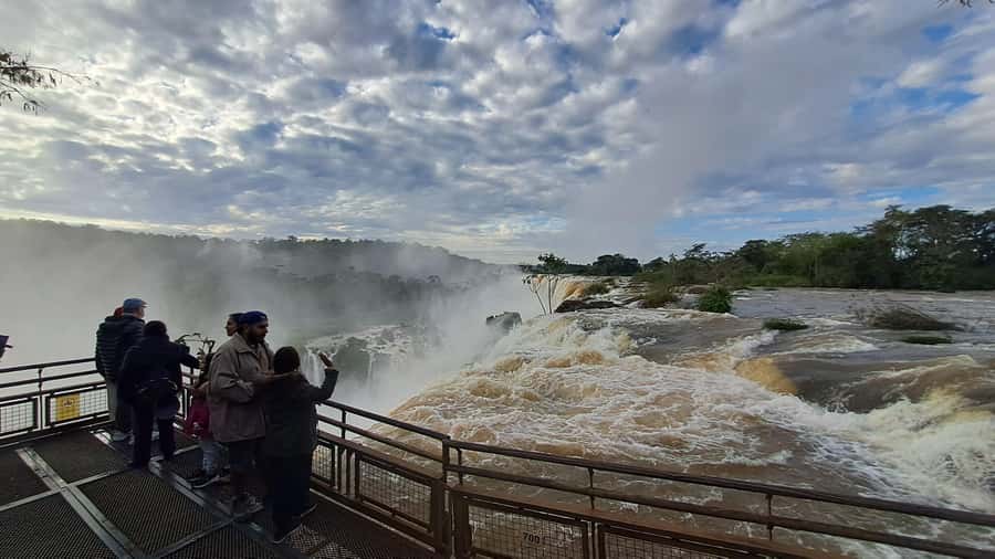 From Foz do Iguaçu: Iguazú Falls Boat Ride Argentina - Devil’s Throat: the first major view