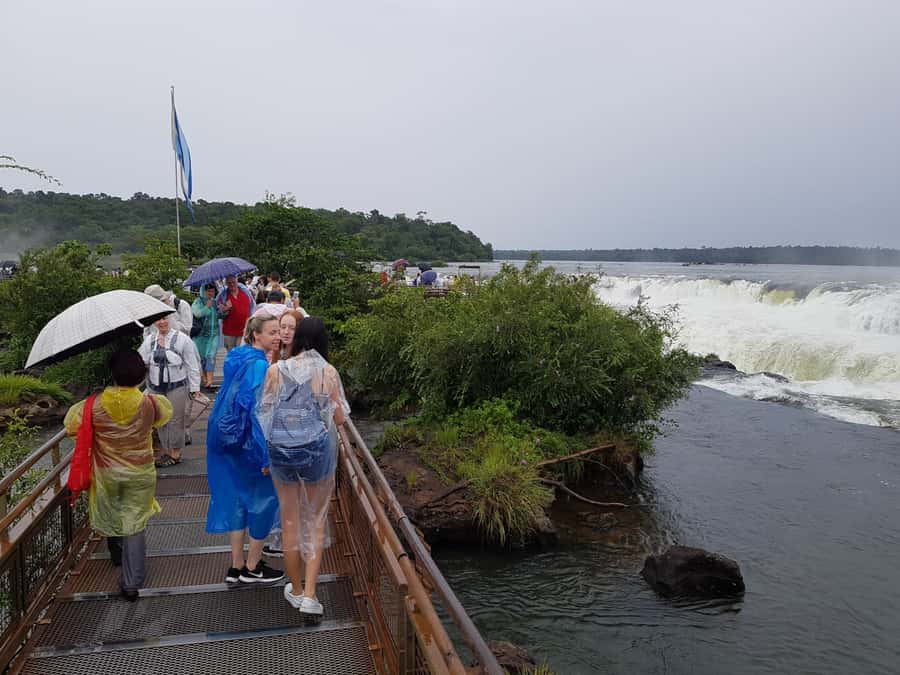 From Foz do Iguaçu: Iguazú Falls Boat Ride Argentina - The Upper Circuit and the park’s walking routes