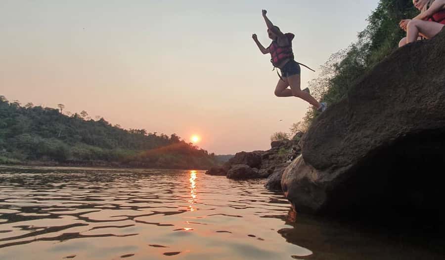 From Foz do Iguaçu: Secret Falls Adventure - The 30-minute ride into the forest