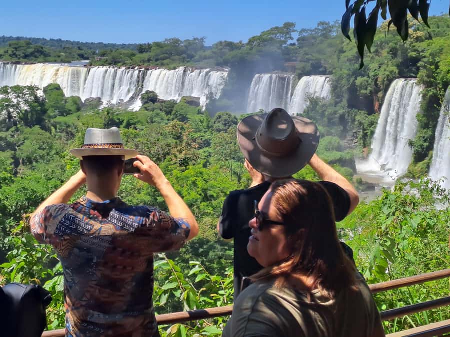 From Foz do Iguaçu: Tour to Argentinian Falls - Walking the Upper Circuit above the falls