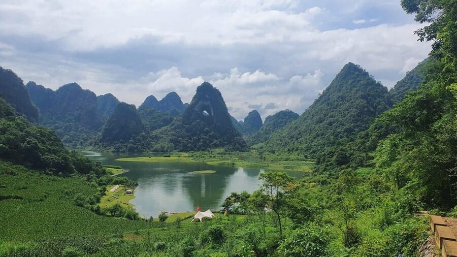 From Hanoi: Ban Gioc Waterfall 2 Day 1 Night - Small Group - The hotel night near Cao Bang