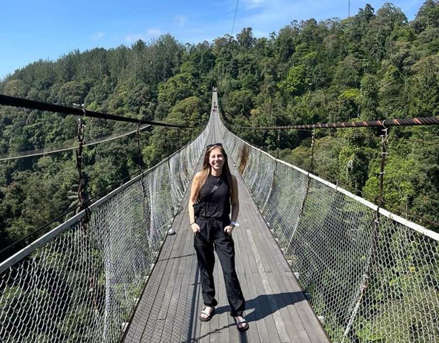 From Jakarta: Situ Gunung Suspension Bridge & Waterfall Tour - From Jakarta streets to Sukabumi forest