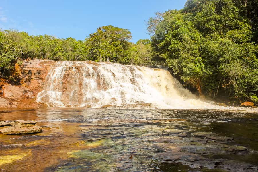 From Manaus: Presidente Figueiredo Waterfalls Daytrip - A local lunch with river fish