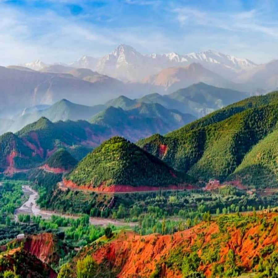 From Marrakech: Atlas Mountains & Berber Lunch - Leaving Marrakech for the High Atlas