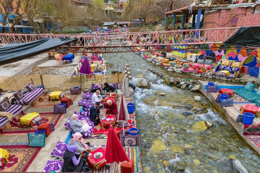 From Marrakech: Day Trip to Ourika Valley with Waterfalls - Atlas Mountain views and terraced valleys