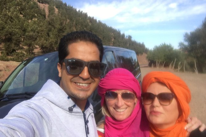 From Marrakech Full Day Trip To Ourika Valley Waterfalls - Berber villages, orchards, and the view from the valley